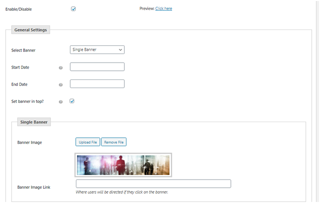 How to Add Banners in WooCommerce? Page & Category Banner 4 Figure 2 - Creating Banner for the shop base page using Banner Management Plugin