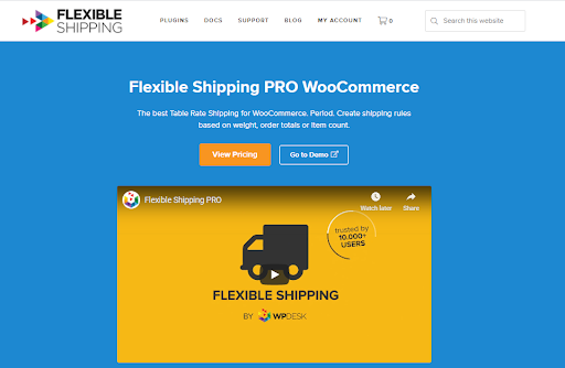 Flexible Shipping Pro plugin