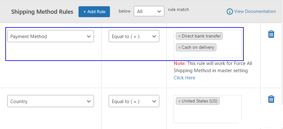 Complete WooCommerce Shipping and Shipping Fee Guide to Help Sellers do well in Business 13 Payment method specific shipping rule