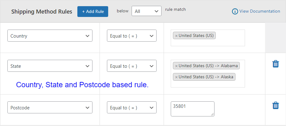 Complete WooCommerce Shipping and Shipping Fee Guide to Help Sellers do well in Business 10 Location based shipping rule