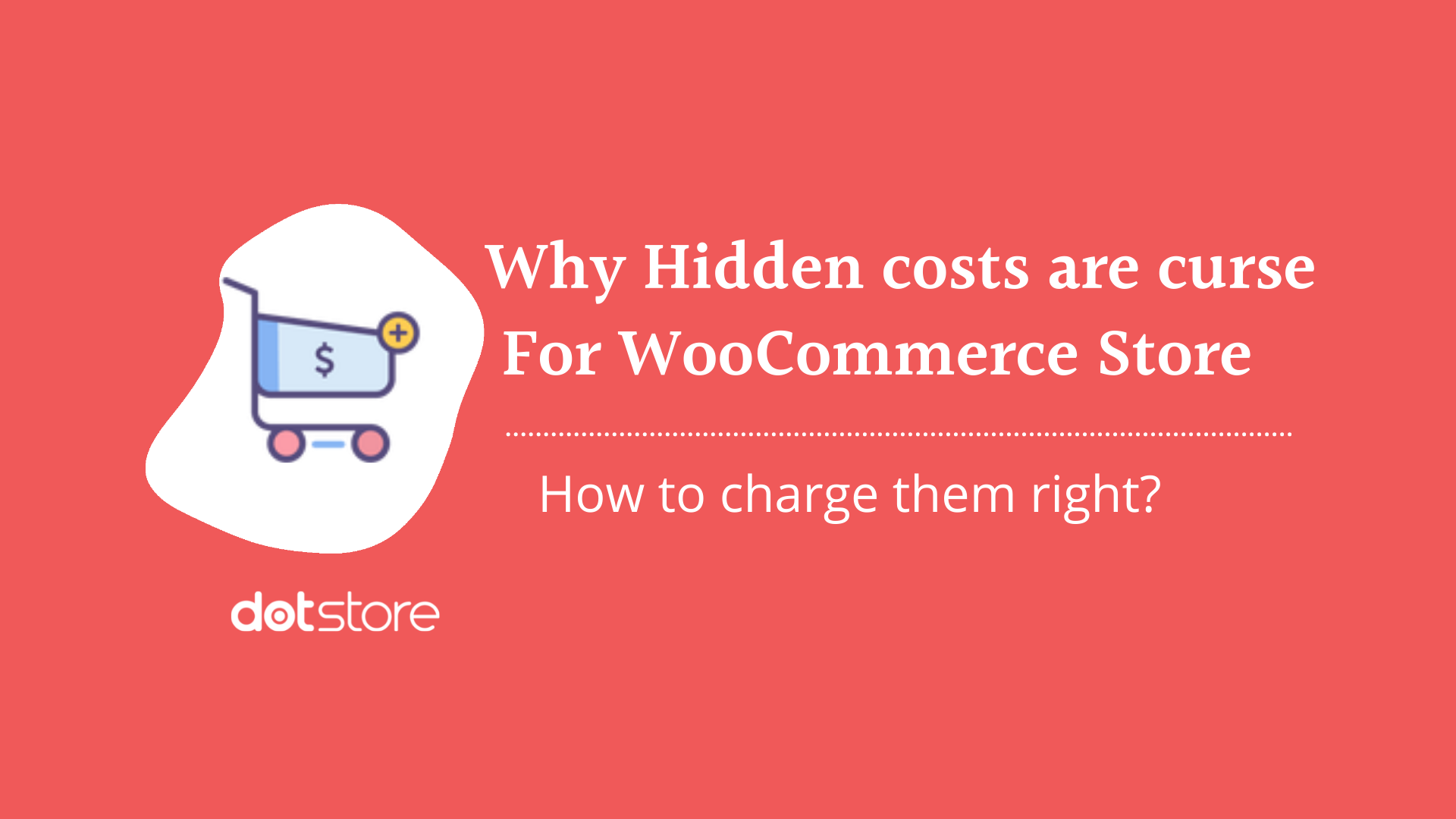 Why Hidden Costs are Curse for Your Store and how to Charge them right?