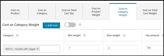 The Best WooCommerce Weight-Based Shipping Plugins for 2022 (Compared) 7 Configure fees by category