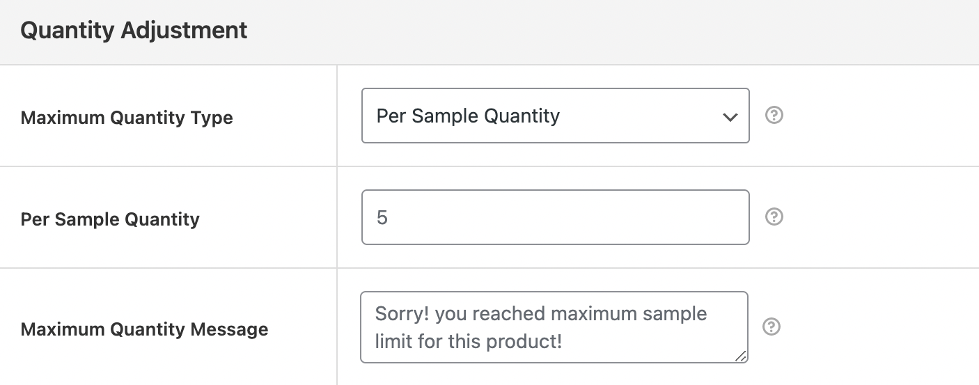 4 Free Product Sample Plugins for WooCommerce (with Setup) 5 Screenshot 2022 09 01 at 4.12.09 PM