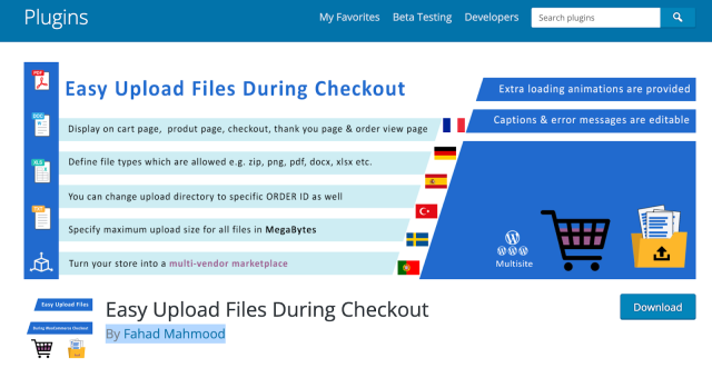 Comparing The Best WooCommerce File Upload Plugins for 2022 2 Easy Upload Files During Checkout
