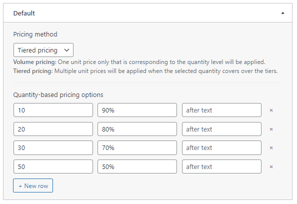 How Do I Set Up Tiered Pricing For WooCommerce Products? (Complete Guide) 8 Tiered pricing table back end