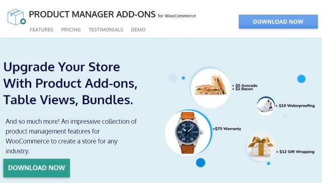 Product Manager Add-ons from BizSwoop