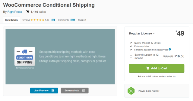 WooCommerce Conditional Shipping Plugin