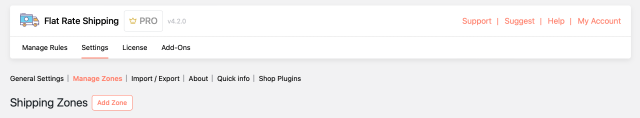 How to Set up WooCommerce Shipping Method Based on State? 8 Manage Shipping Zones 1