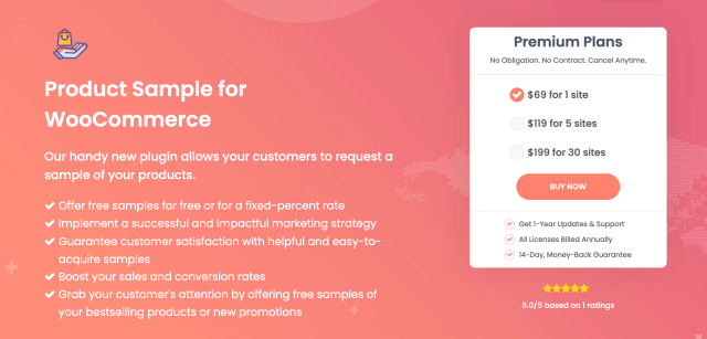 Product Sample for WooCommerce by DotStore
